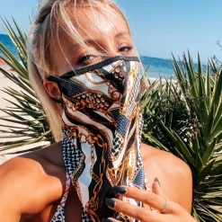 Hals-Mundschutz Stoffmaske Versa Chic