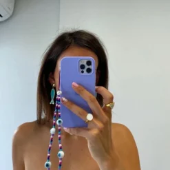 Handykette Purple & Eyes