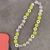 Handykette Yellow Smiles & Stars