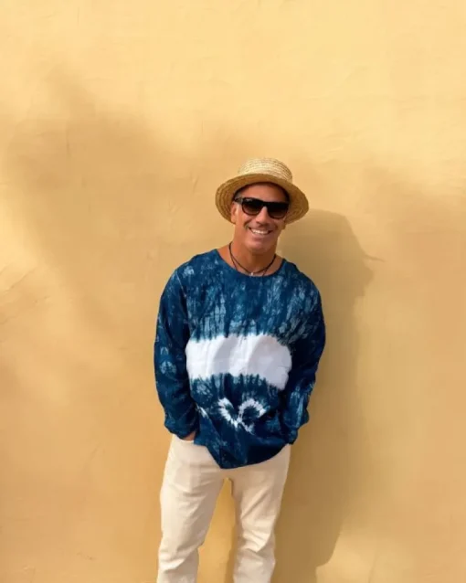 Herren Batik Boho Shirt Ilian