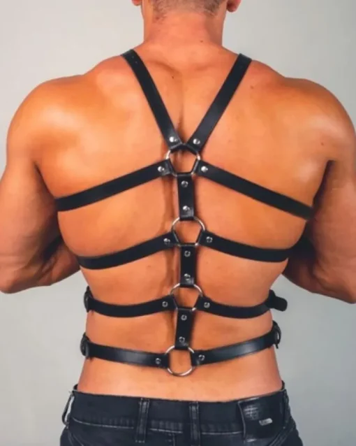 Herren Harness Körpergeschirr AlphaStrap