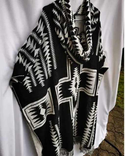 Herren Kapuzen Poncho Carlo