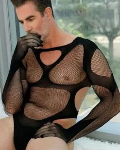 Herren Mesh Cut-Out Body Haris
