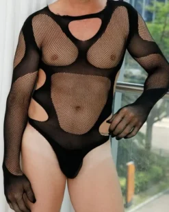 Herren Mesh Cut-Out Body Haris