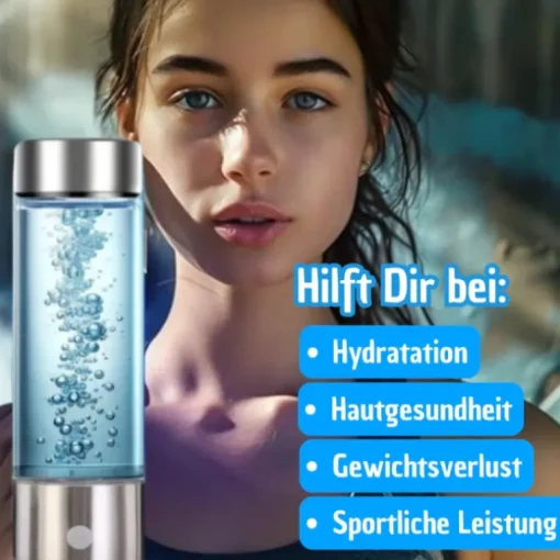 Hydrogen Wasser Trinkflasche Healthy Sip