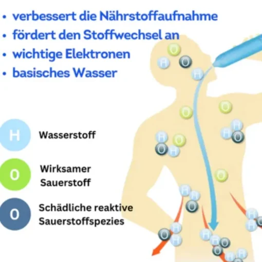Hydrogen Wasser Trinkflasche Healthy Sip