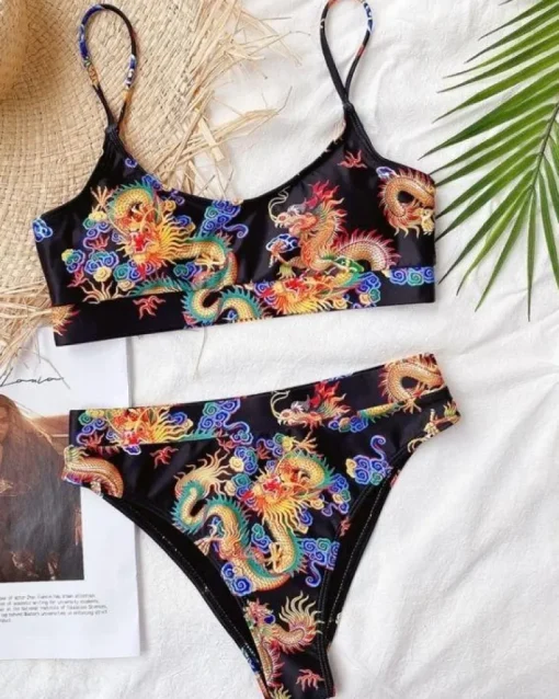 Japanese Bikini Happy Dragon