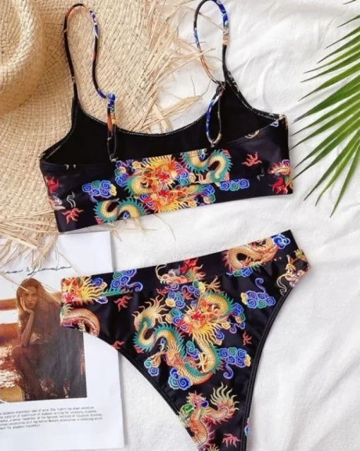 Japanese Bikini Happy Dragon