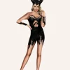 Jumpsuit Kostüm Teufels Hexe