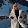 Kapuzen Poncho Lux North