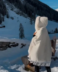 Kapuzen Poncho Lux North