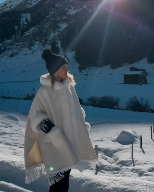 Kapuzen Poncho Lux North
