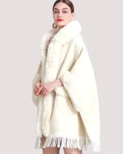 Kapuzen Poncho Lux North