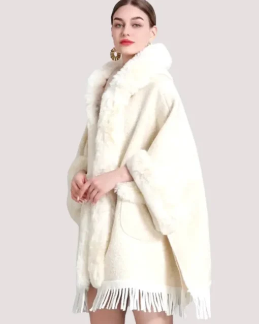 Kapuzen Poncho Lux North