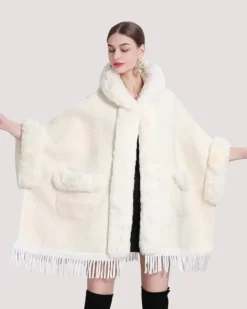 Kapuzen Poncho Lux North