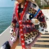 Kaschmir Wild Magic Strickjacke Cardigan