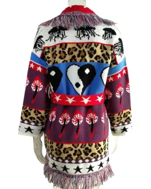 Kaschmir Wild Magic Strickjacke Cardigan