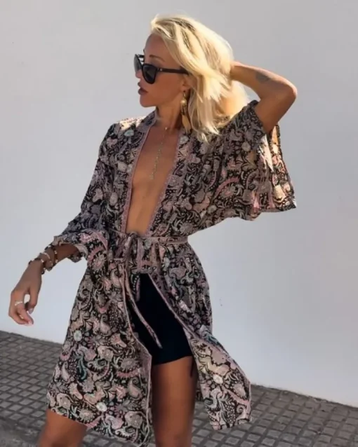 Kimono Paisley Carmen
