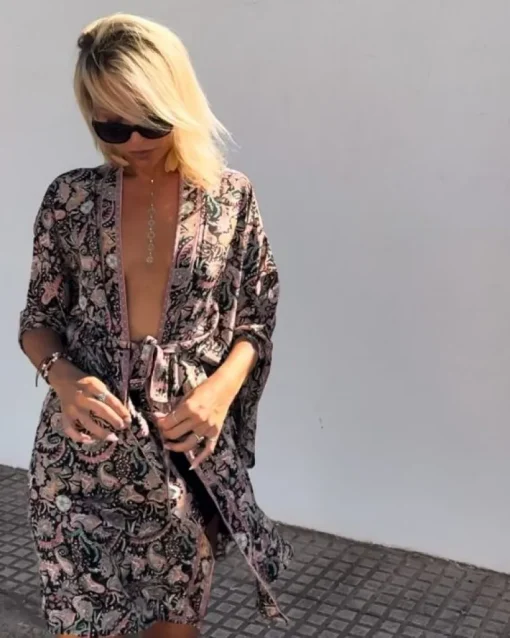 Kimono Paisley Carmen
