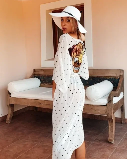 Kimono Skull'nd Roses