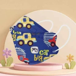 Kinder Fischform Schutzmasken Big Car