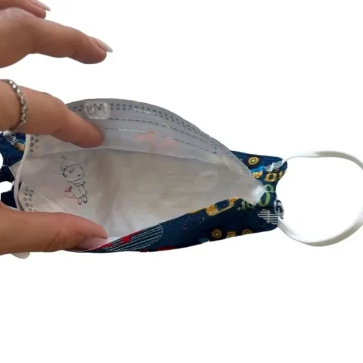 Kinder Fischform Schutzmasken Big Car