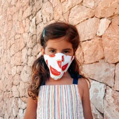 Kinder Kettenmaske Watermelon