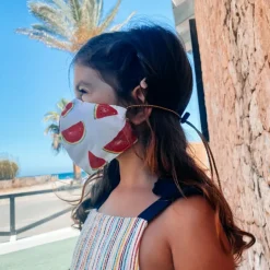Kinder Kettenmaske Watermelon