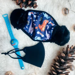 Kinder Maskenset Cozy Dino