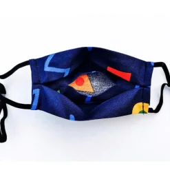 Kinder Stoffmaske Björn