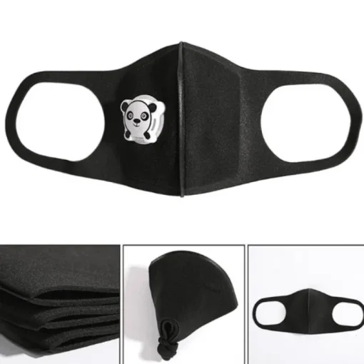 Kinder Stoffmaske Panda