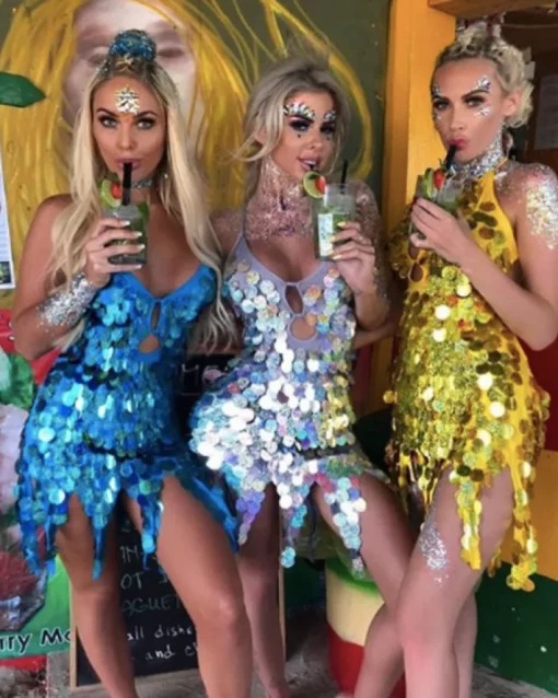 Kleid Glitter Elves