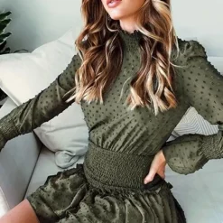 Kleid Polka