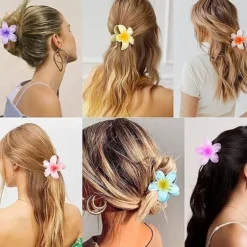 Kleine Blumen Haarklammer
