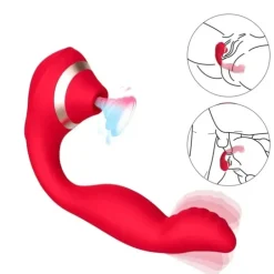 Klitoris Sauger & G-Punkt Vibrator Naughty