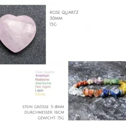 Kristallsteine Set Fill your Energy
