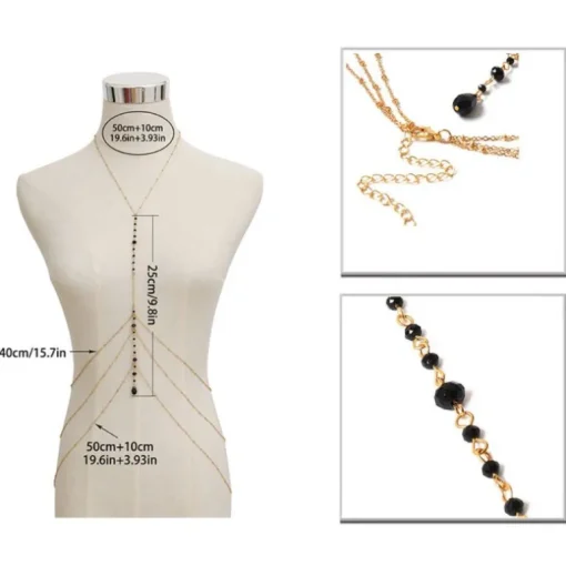 Körperschmuck Black Stone