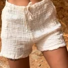 Kurze Baumwolle Hose Anja