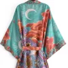 Kurzer Kimono Midnight Moonrise