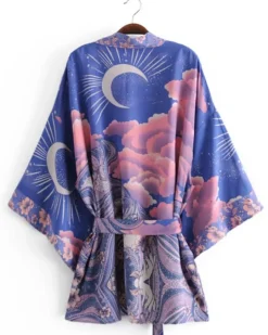 Kurzer Kimono Moonlight Dust