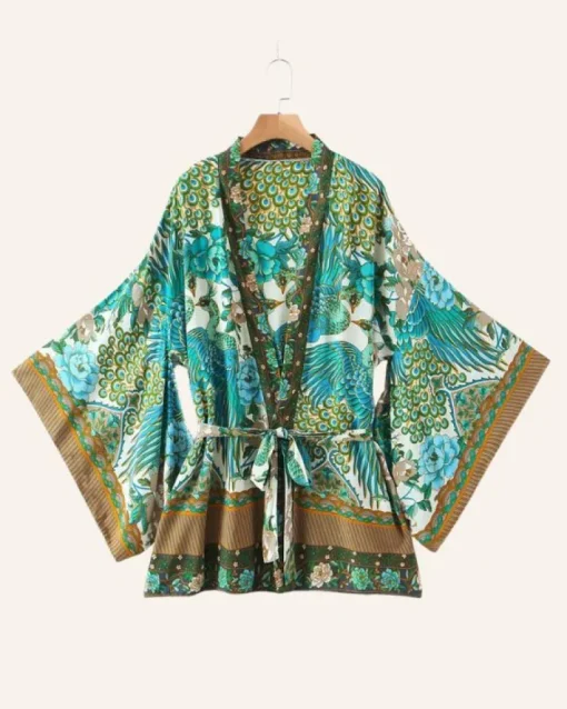 Kurzer Kimono Tropical Dream