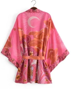 Kurzer Kimono Twilight Magic