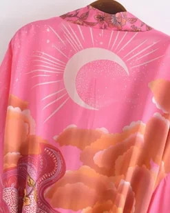 Kurzer Kimono Twilight Magic