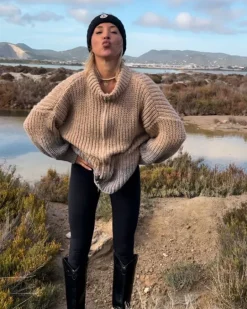 Kuschel Strickjacke Natalie