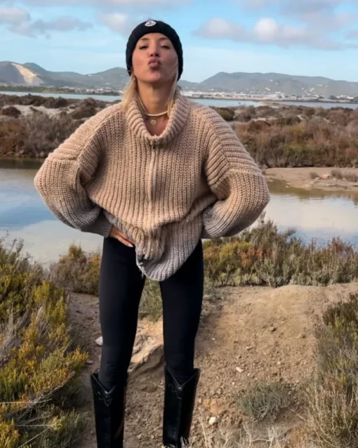 Kuschel Strickjacke Natalie