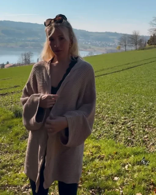 Lange Strickjacke Susy