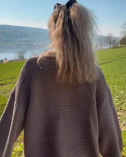 Lange Strickjacke Susy