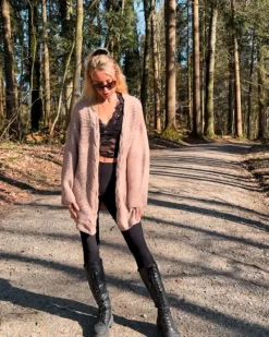 Lange Strickjacke Susy