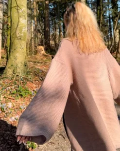 Lange Strickjacke Susy