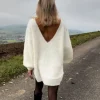 Langer Fluffy Pullover Olivia